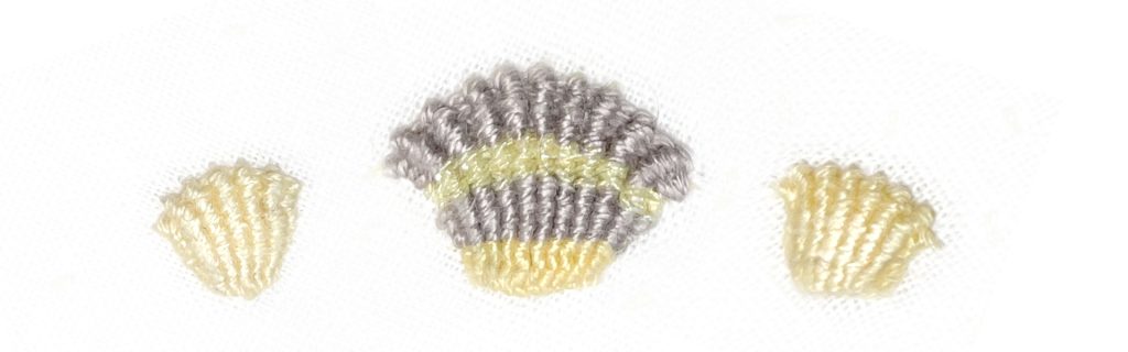 Le point d&rsquo;araignée surjeté droit