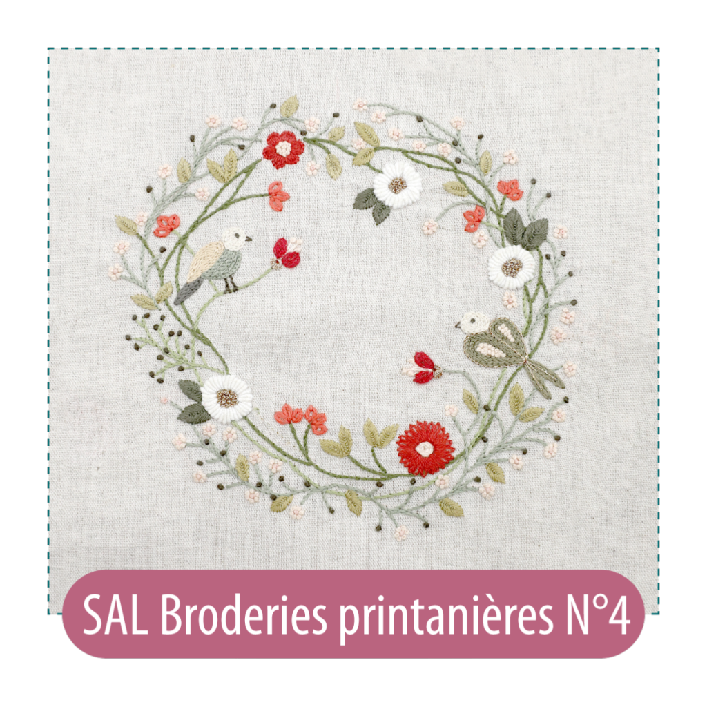 Broderies printanières n°4