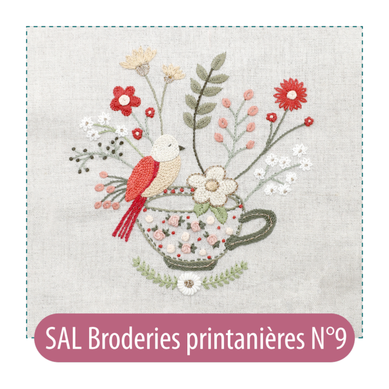Broderies printanières n°9