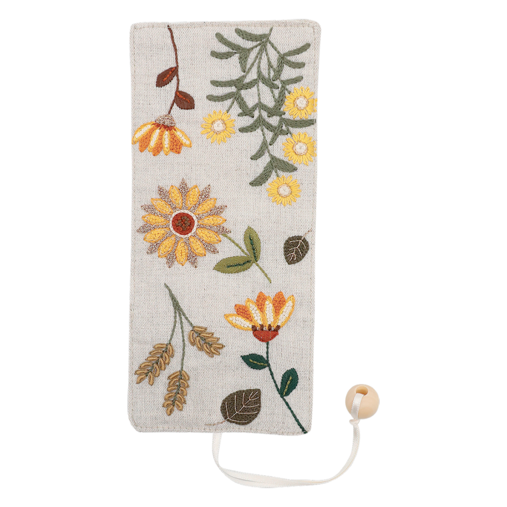 Marque-page fleuri - Eva