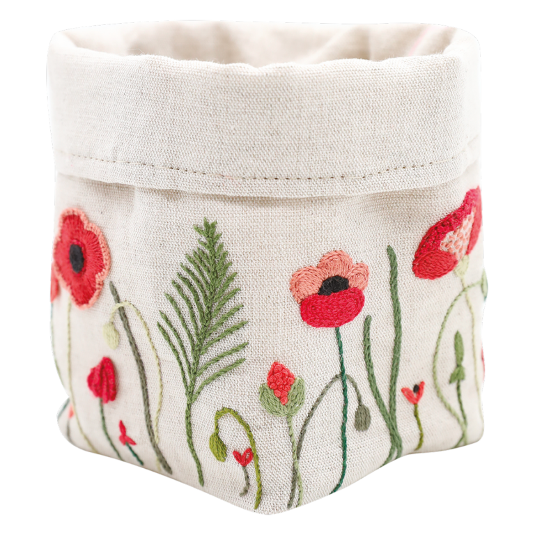 Corbeille Coquelicots