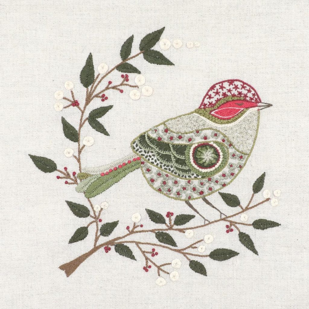 Bel oiseau de Noël