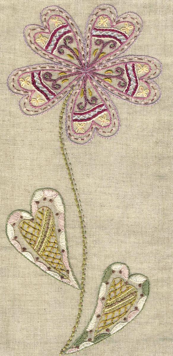 Dans mon cœur N°3 | Modèle à broder à télécharger