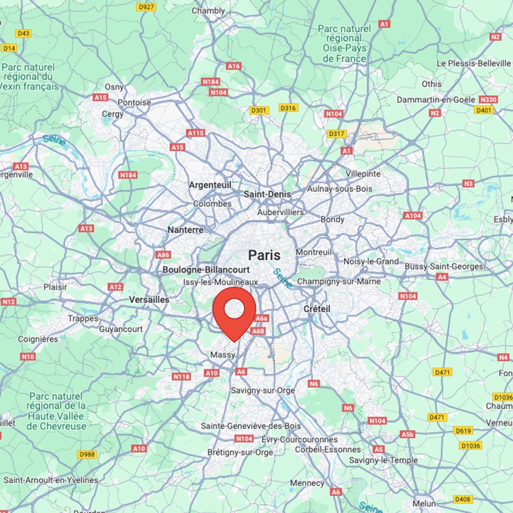 Map: ANTONY – PARIS REGION (92)